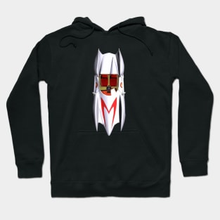 Speed Racer - Mach 5 Car Top - Vintage Retro - Clean Hoodie